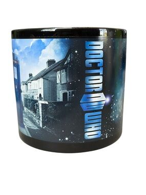 Blue Tardis Ceramic Mug